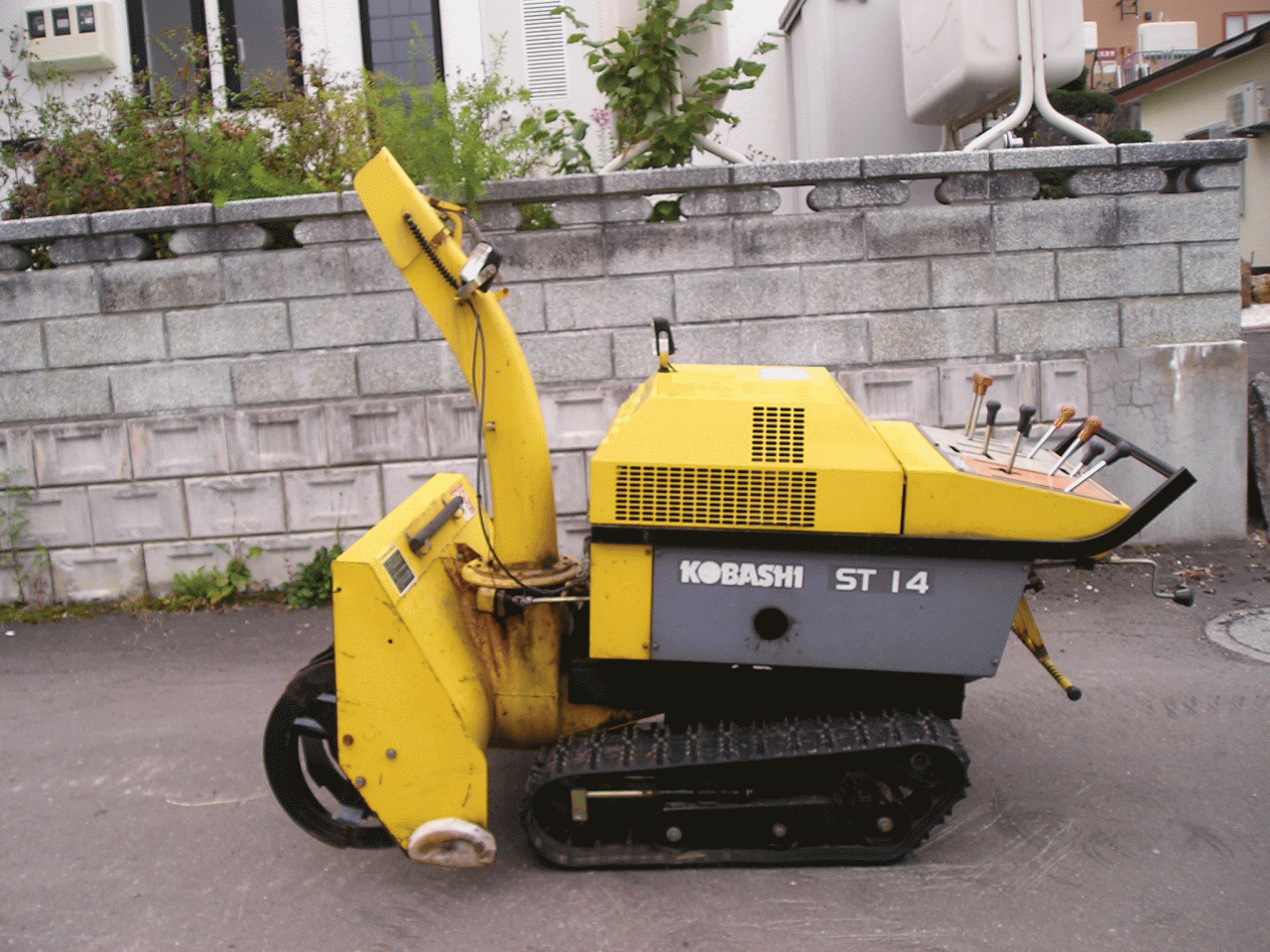 除雪機  コバシ　14馬力　ＳＴ－14