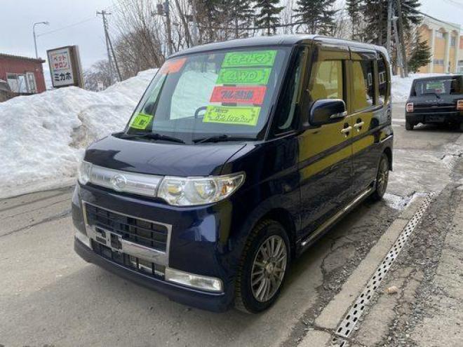 タント（コミコミ車さらに下取り3万円です）カスタムX 4WD 660 5Dr