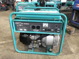 発電機　デンヨー　中古　2600U2　資機材