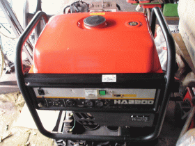 発電機　ガソリンエンジン発電機 HA-2200
