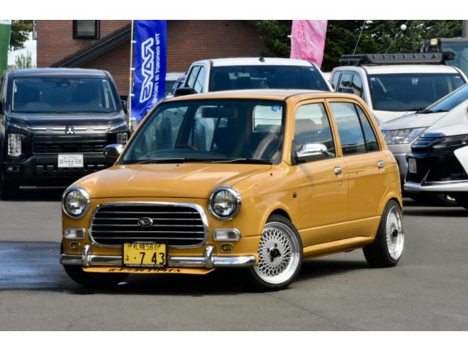 ミラジーノジーノ　社長の趣味車シリーズ　ＮＥＷペイント　タローズオリジナル　ワタナベエディション　５ＭＴ　ローダウン　１５インチアルミ