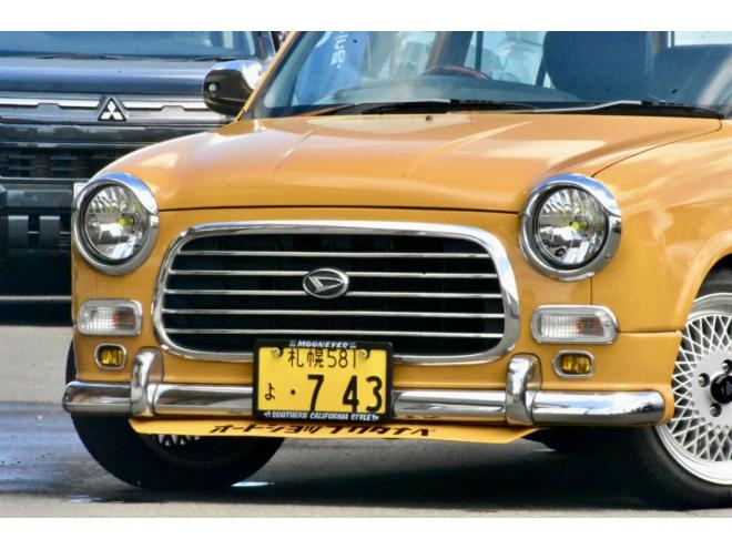 ミラジーノジーノ　社長の趣味車シリーズ　ＮＥＷペイント　タローズオリジナル　ワタナベエディション　５ＭＴ　ローダウン　１５インチアルミ