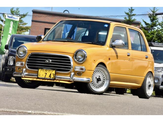 ミラジーノジーノ　社長の趣味車シリーズ　ＮＥＷペイント　タローズオリジナル　ワタナベエディション　５ＭＴ　ローダウン　１５インチアルミ