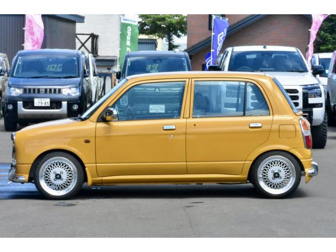 ミラジーノジーノ　社長の趣味車シリーズ　ＮＥＷペイント　タローズオリジナル　ワタナベエディション　５ＭＴ　ローダウン　１５インチアルミ