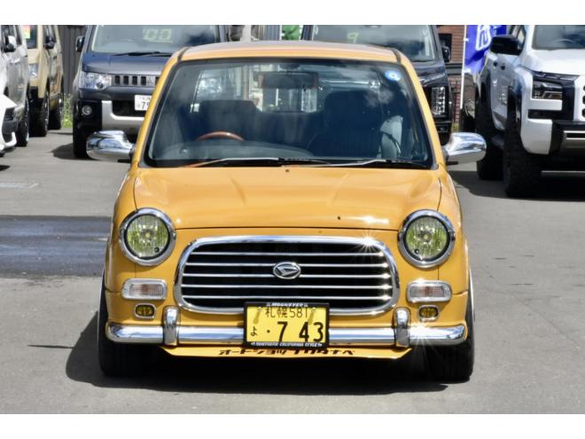 ミラジーノジーノ　社長の趣味車シリーズ　ＮＥＷペイント　タローズオリジナル　ワタナベエディション　５ＭＴ　ローダウン　１５インチアルミ