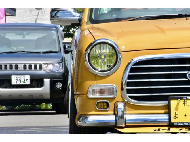 ミラジーノジーノ　社長の趣味車シリーズ　ＮＥＷペイント　タローズオリジナル　ワタナベエディション　５ＭＴ　ローダウン　１５インチアルミ