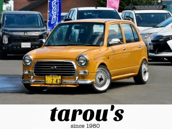 ミラジーノジーノ　社長の趣味車シリーズ　ＮＥＷペイント　タローズオリジナル　ワタナベエディション　５ＭＴ　ローダウン　１５インチアルミ