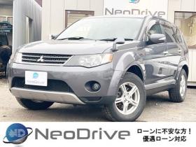 アウトランダー　2.4 24MS 4WD　ローンが不安な方＜優遇ローン＞　ナビTV　バックカメラ　ETC　3列シート 4WD 2400 5Dr