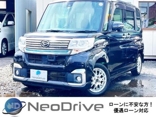 タント660カスタムX SAⅡ 4WD　ローンが不安な方＜優遇ローン＞　寒冷地仕様　純正ナビ　フルセグTV　4WD