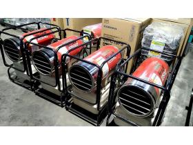 ヒーター　静岡製機　中古　ジェットヒーター　HOTGUN　125N?