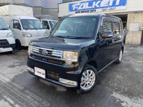 ムーヴコンテ　カスタム X 4WD　新品夏、冬タイヤ付き　社外ナビTV　エコアイドル 