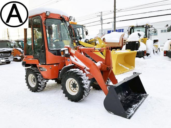ホイールローダクボタ　中古　タイヤショベル　R420D