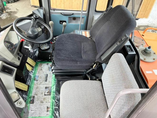 ホイールローダ日立　中古　タイヤショベル　LX70-7　マルチプラウ