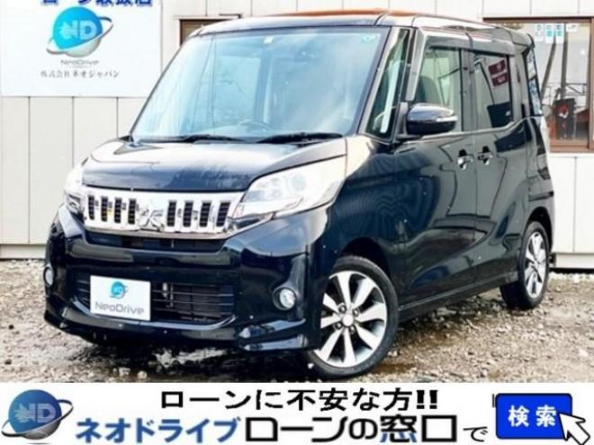 ekスペース 660カスタムT 4WD　ローンが不安な方＜優遇ローン＞　1年保証付　純正オーディオ　Bカメラ　両側PWスライド　