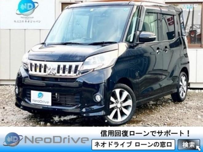 eKスペース 660カスタムT 4WD　ローンが不安な方＜優遇ローン＞　1年保証付　純正オーディオ　Bカメラ　両側PWスライド　