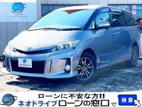 エスティマ　2.4アエラス 4WD　ローンが不安な方＜優遇ローン＞　1年保証付　本州仕入　社外オーディオ　バックカメラ　