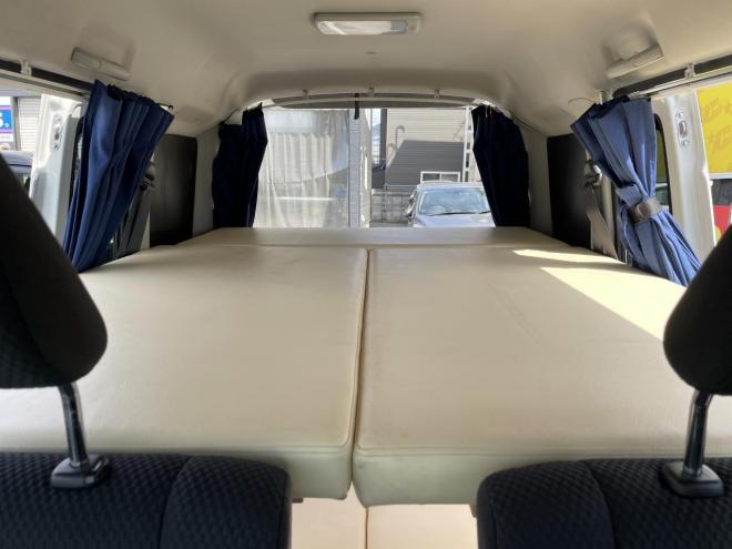 ハイゼットHIJET 4WD CRUSE TURBO LTD  HIGH ROOF　寒冷地仕様　サブバッテリー外部電源　ちょいきゃん葵2段ベット　フルセグブルートゥ－ス　バックカメラ　ETC 　アルミ　ドラレコ　バイザー　カーテン 4WD 660 ５Dr