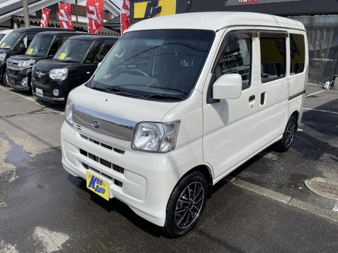 ハイゼットHIJET 4WD CRUSE TURBO LTD  HIGH ROOF　寒冷地仕様　サブバッテリー外部電源　ちょいきゃん葵2段ベット　フルセグブルートゥ－ス　バックカメラ　ETC 　アルミ　ドラレコ　バイザー　カーテン 4WD 660 ５Dr