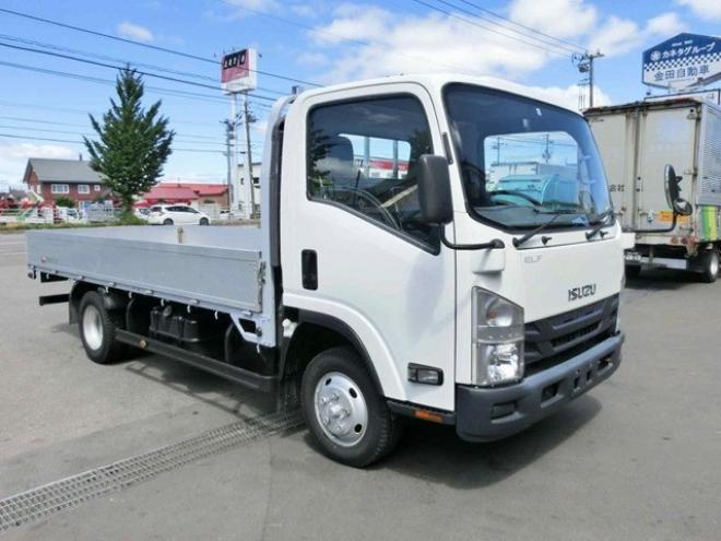 エルフ平ボデー　TPG-NNS85AR　 4WD 2990