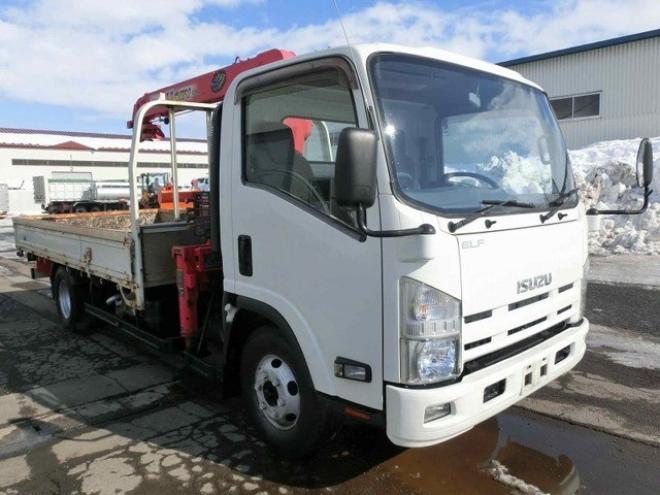 エルフクレーン付　TDG-NPS85AR　ユニック　 4WD 2990