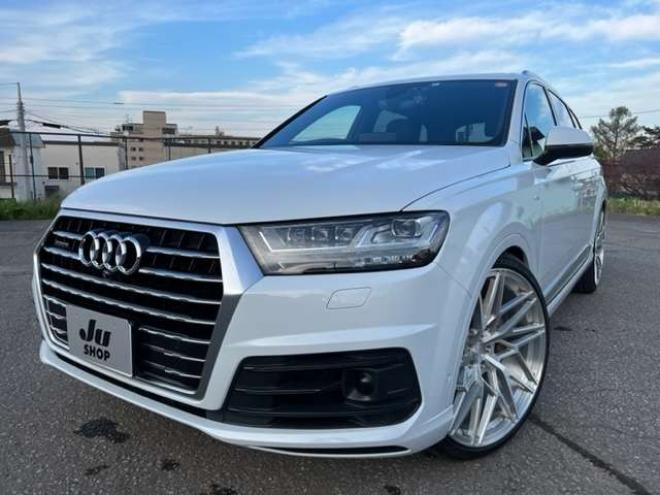 アウディQ7 3.0 TFSI クワトロ  Sラインパッケージ4WD　24AW/ガラスルーフ/夏冬ホイール付タイヤ 正規輸入車 3000