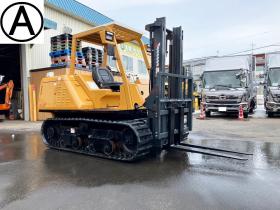 フォークリフト　モロオカ　中古　不整地クローラ式フォークリフト　MFD-20