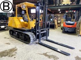 フォークリフト モロオカ 中古 MFD-20 不整地クローラ式フォークリフト 建機
