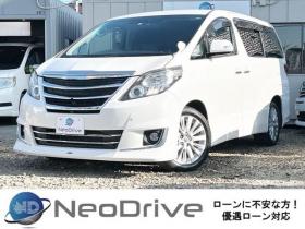 アルファード　2.4 240S 4WD　ローンが不安な方＜優遇ローン＞　後期型　モデリスタ　寒冷地仕様　HDDナビ 