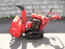 除雪機　ヤンマー　８馬力除雪機　ＹＳＲ80Ｘ　バッテリー新品交換済み
