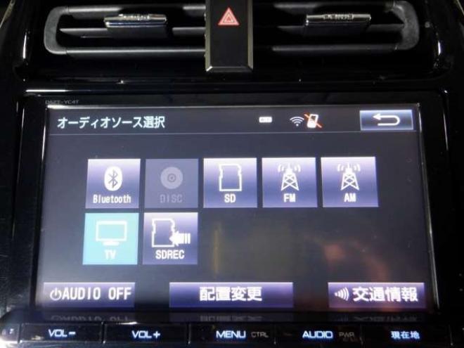 プリウス1.8 S セーフティ プラス E-Four 4WD　本州仕入・ナビ・TV・Bカメラ・Bluetooth 1800