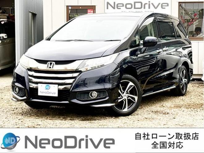 オデッセイ2.4アブソルート  4WD 2400 5Dr　自社ローン＜MY NEOオートローン＞本州仕入　ナビ　後席モニター　パワスラ