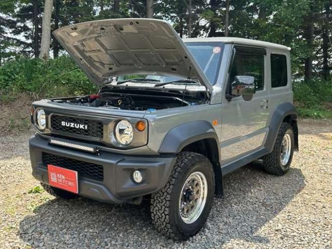 ジムニーシエラ1.5 JL スズキ セーフティ サポート 装着車 4WD　ワンオーナー/社外AW/フジツボマフラー 1500