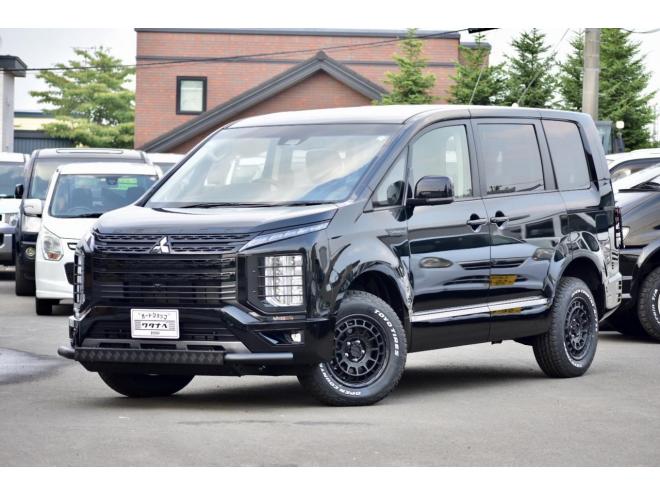 デリカＤ：５　シャモニー４ＷＤ　ＤＥＭＯ車　タローズオリジナル　ブラックエディション　特別仕様車　デリカエンブレム　オープンカントリー