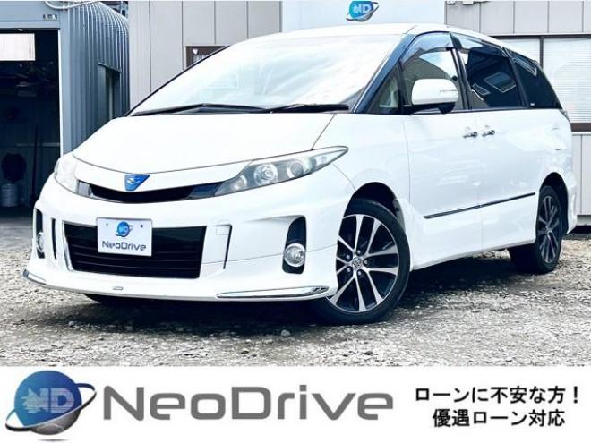 エスティマ2.4アエラス プレミアム エディション 4WD　ローンが不安な方＜優遇ローン＞　本州仕入　モデリスタ　ナビTV　両Pスラ 4WD 2.4 5Dr