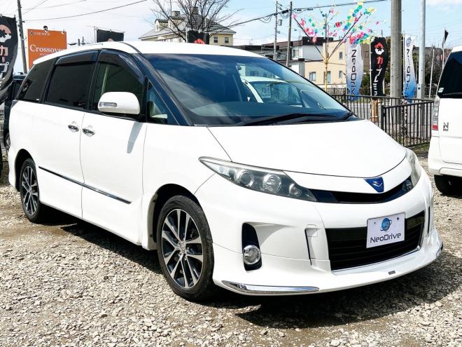 エスティマ2.4アエラス プレミアム エディション 4WD　ローンが不安な方＜優遇ローン＞　本州仕入　モデリスタ　ナビTV　両Pスラ 4WD 2.4 5Dr