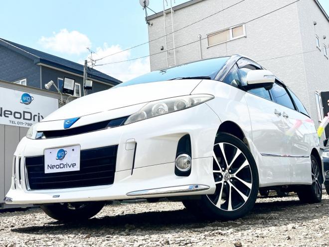エスティマ2.4アエラス プレミアム エディション 4WD　ローンが不安な方＜優遇ローン＞　本州仕入　モデリスタ　ナビTV　両Pスラ 4WD 2.4 5Dr