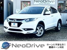 ヴェゼルハイブリッド　ハイブリットX　４WD　ローンが不安な方＜優遇ローン＞　本州仕入　モデューロエアロ　ナビTV 4WD 1500 5Dr