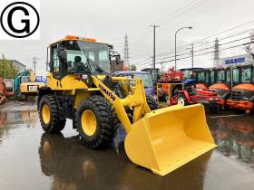 ホイールローダ　コマツ　中古　WA100-8　マルチプラウ付