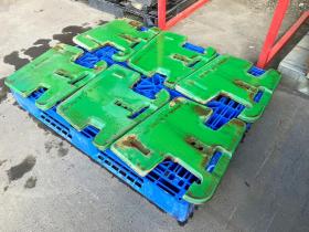 その他　ジョンディア　中古　ウェイト　50kg×6枚　農機具