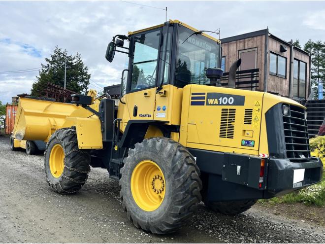 ホイールローダKOMATSU ホイールローダ WA100-6 車検あり！