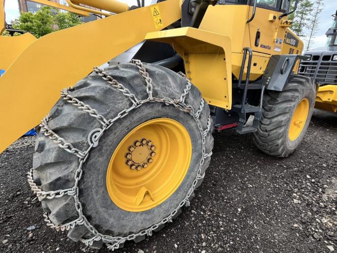 ホイールローダKOMATSU ホイールローダ WA100-6 車検あり！