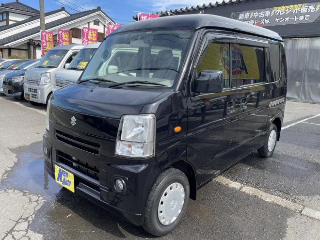 エブリィEVERYVAN 4WD JOIN　HIGH  ROOF 本州仕入　フォグランプ　寒冷地仕様リアヒーター　フルセグナビ　ブルートース　キーレス　バイザー　ETC　記録簿4枚有 4WD 660 5Dr