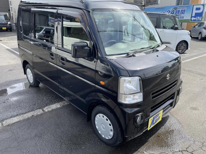 エブリィEVERYVAN 4WD JOIN　HIGH  ROOF 本州仕入　フォグランプ　寒冷地仕様リアヒーター　フルセグナビ　ブルートース　キーレス　バイザー　ETC　記録簿4枚有 4WD 660 5Dr