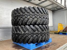 その他　ブリヂストン　中古　ホイールローダー用　スノースパイクタイヤ　20.5-25×2本