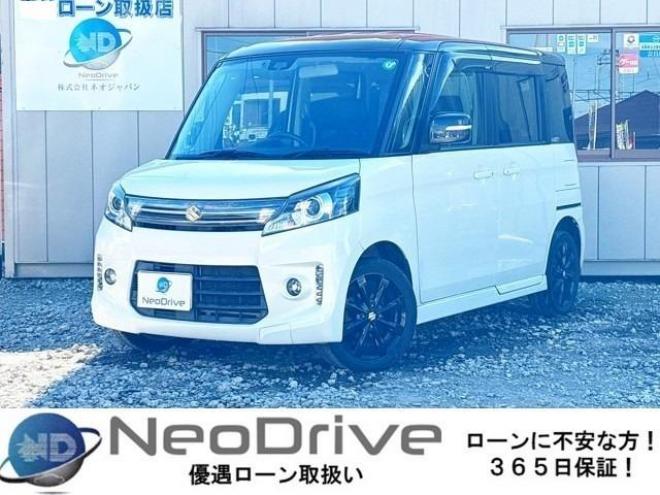 スペーシア660カスタムXSリミテッド 4WD　 ローンが不安な方＜優遇ローン＞　1年保証付　本州仕入　社外ナビ　Bカメラ