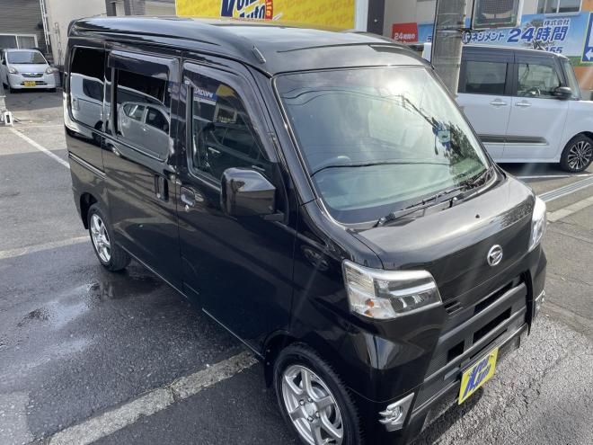 ハイゼットHIJET 4WD CRUSE TURBO HIGH ROOF TURBO 本州仕入　スマアシ　ＶＳＣ　LEDヘッドフォグ　地デジナビ　アイドリングストップ　キーレス　エンスタ リアスポ　ビジネスパッケージ　スタットレス付 4WD 660 5Dr