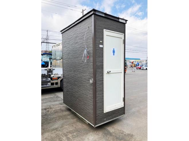 仮設トイレ中古　プレハブ式　簡易水洗トイレ　男性用