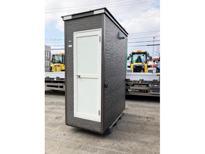 仮設トイレ中古　プレハブ式　簡易水洗トイレ