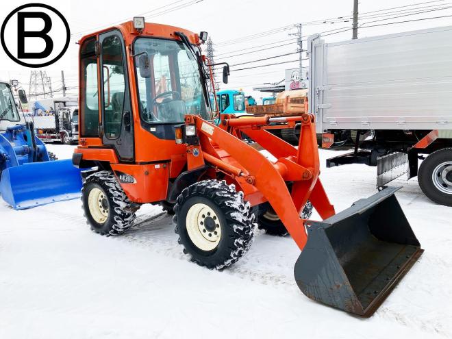 ホイールローダクボタ　中古　タイヤショベル　R420D