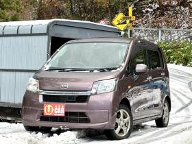 ムーヴ　４WD　L　SA　スマートアシスト　衝突回避支援ブレーキ　誤発進抑制機能　エンジンスタータ　夏冬タイヤ付き　タイミングチェーン車 4WD 660 5Dr